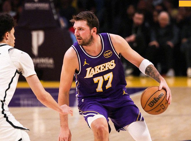 东契奇狂砍41分率队力克篮网 湖人稳固西部第三